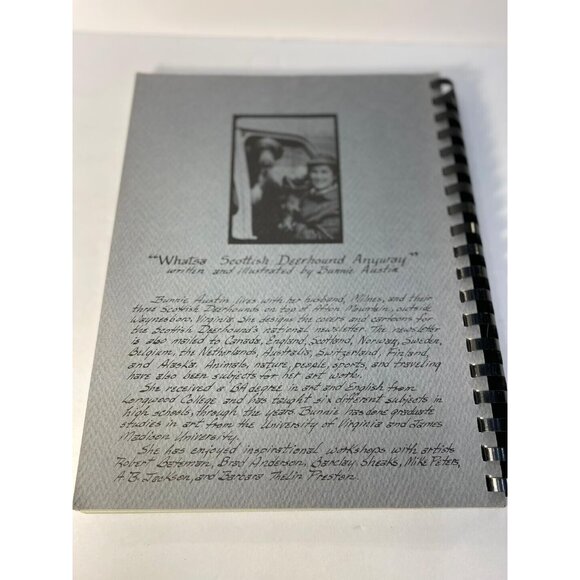 Whatsa Scottish Deerhound Anyway? Bunnie Austin Minuteman, 152/300, SIGNED RARE - Picture 8 of 8